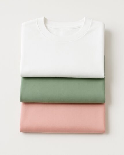 Pack-of-3-Oversized-Solid-Tees-Sea-Green-Pink-White